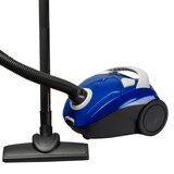 Aspirator cu sac Hausberg HB-2080BL Cyclone Vacuum Cleaner, 1.5L, 700W, 85dB, Albastru/Alb